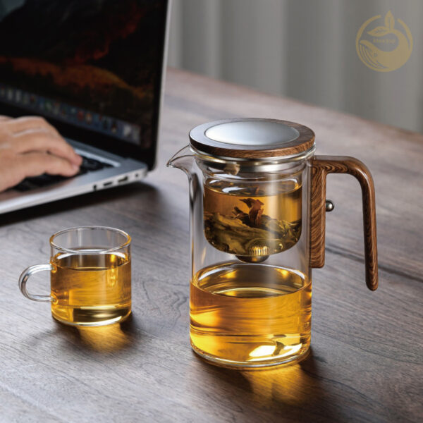FY720 1200x1200 (2) KTea One Touch Kungfu Tea Maker Borosilicate Glass Teapot with Detachable Infuser for Loose Leaf Tea
