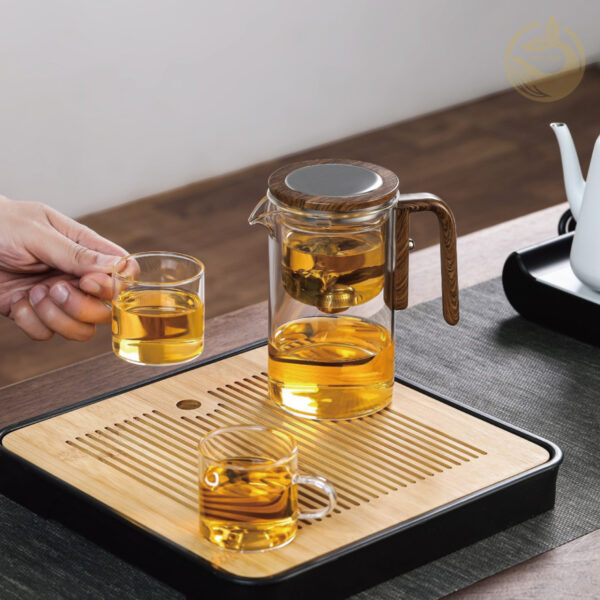 FY720 1200x1200 (3) KTea One Touch Kungfu Tea Maker Borosilicate Glass Teapot with Detachable Infuser for Loose Leaf Tea
