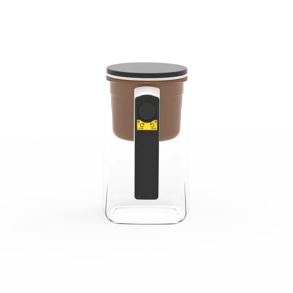 KTeaTop Mechanical Magnetic Levitation Tea Infuser Cup （Zisha Clay Inner Liner）